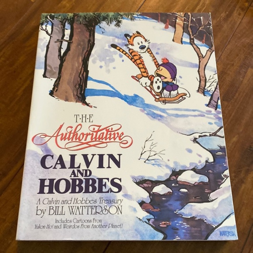 Authoritative Calvin and Hobbes Vol 6 Treasury Bill Watterson Comic Book